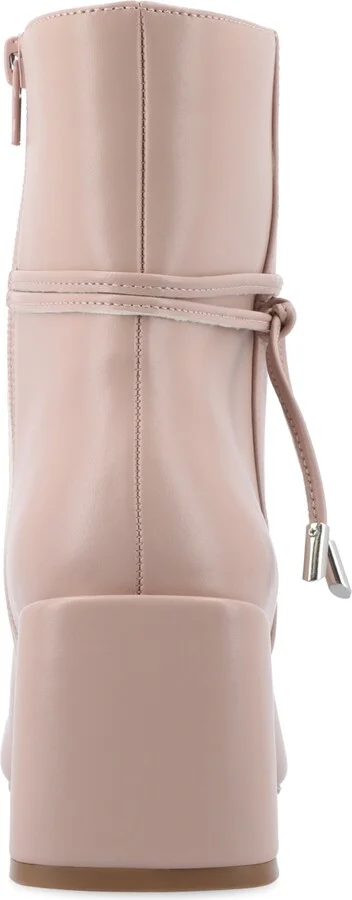 Journee Collection Women's Beverley Block Heel Booties - Image 8