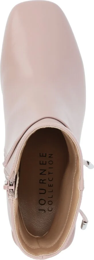 Journee Collection Women's Beverley Block Heel Booties - Image 9
