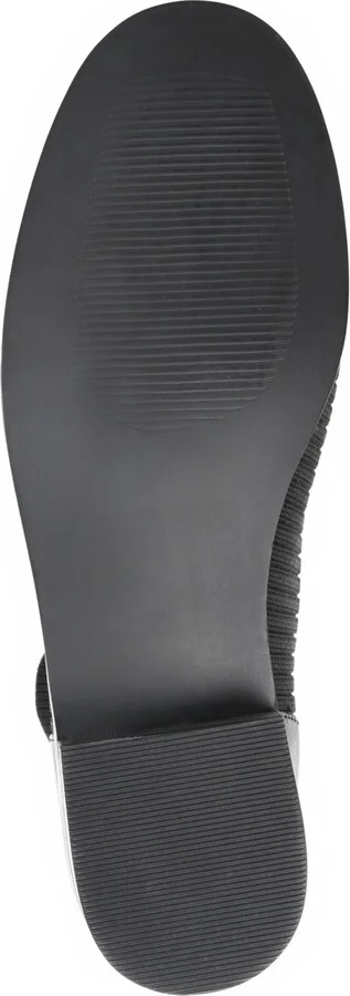 Journee Collection Women's Bexlie Front Zip Knit Ankle Booties - Image 4