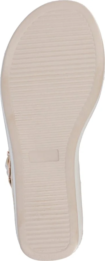 Journee Collection Women's Bianca Double Buckle Platform Wedge Sandals - Image 10