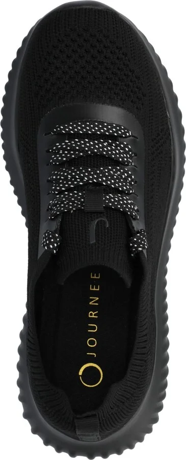 Journee Collection Women's Brena Lace Up Sneakers - Image 9