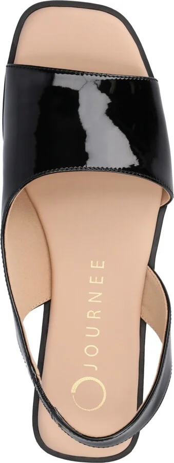 Journee Collection Women's Brinsley Slingback D'Orsay Flat Sandals - Image 4