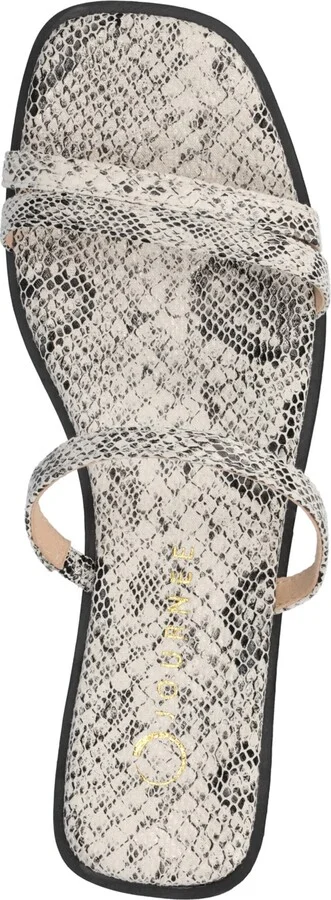 Journee Collection Women's Brisa Multi Strap Slip On Flat Sandals - Image 3