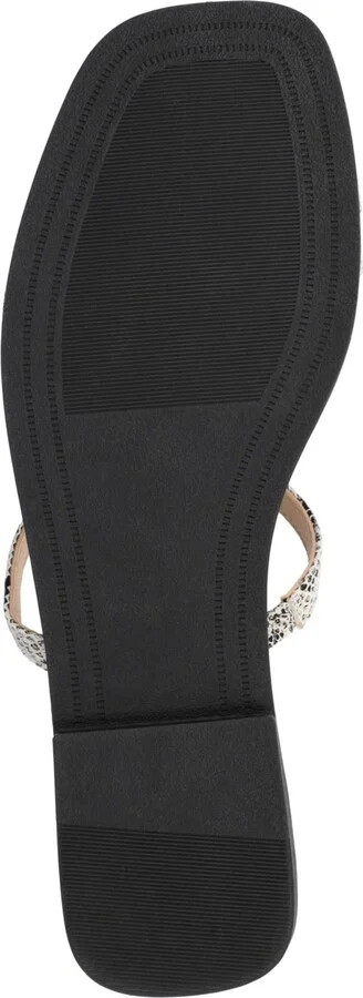 Journee Collection Women's Brisa Multi Strap Slip On Flat Sandals - Image 6
