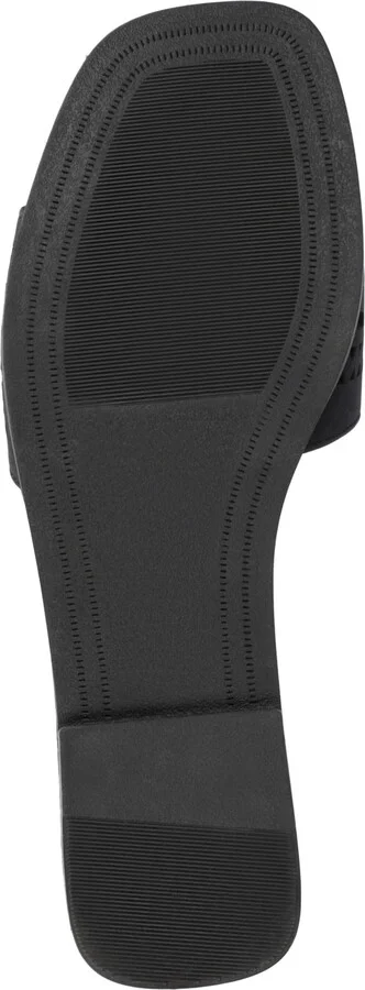 Journee Collection Women's Brodie Perforated Slide Flat Sandals - Image 10