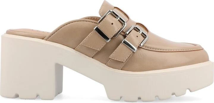 Journee Collection Women's Brydie Platform Mules - Image 7