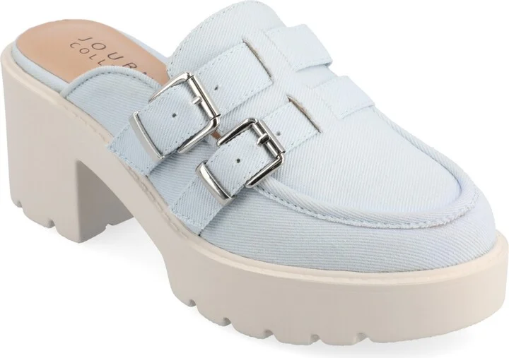 Journee Collection Women's Brydie Platform Mules