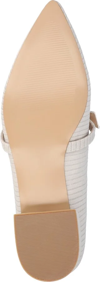 Journee Collection Women's Cait Bow Mary Jane Pointed Toe Flats - Image 10