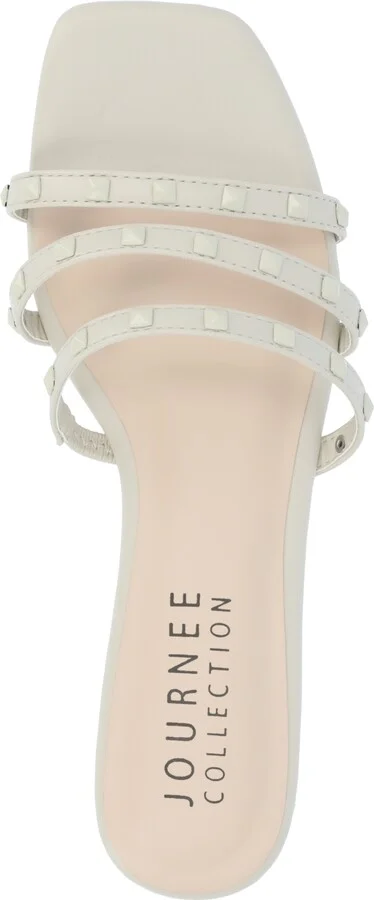 Journee Collection Women's Camarie Studded Sandals - Image 4