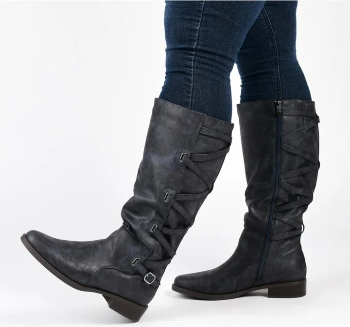 Journee Collection Women's Carly Extra Wide Calf Boots - Image 5