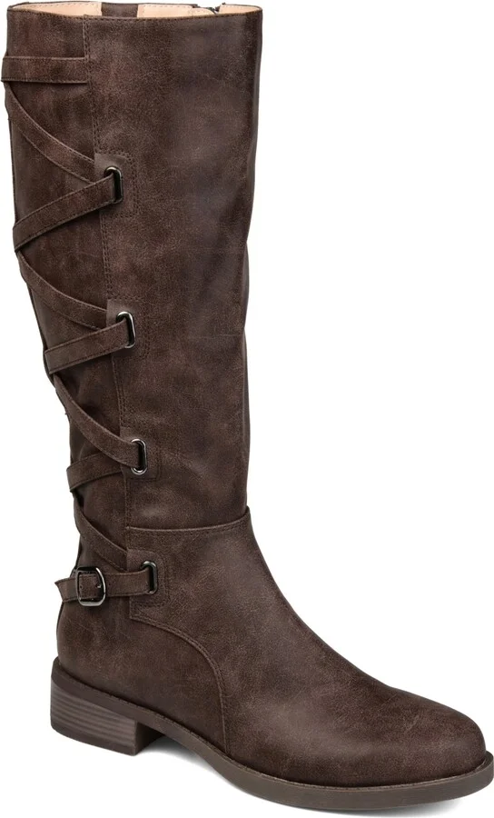 Journee Collection Women's Carly Extra Wide Calf Boots