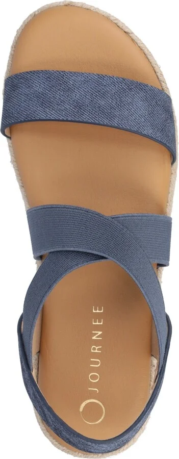 Journee Collection Women's Caroline Strappy Espadrille Sandals - Image 4