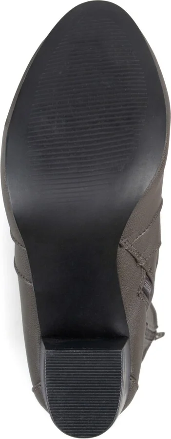 Journee Collection Women's Carver Block Heel Knee High Boots - Image 6