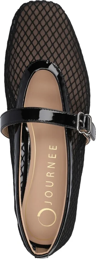Journee Collection Women's Casha Mesh Mary Jane Flats - Image 4