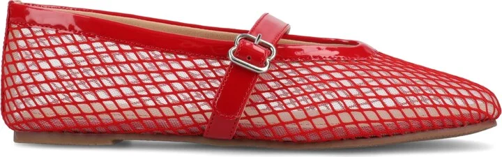 Journee Collection Women's Casha Mesh Mary Jane Flats - Image 7