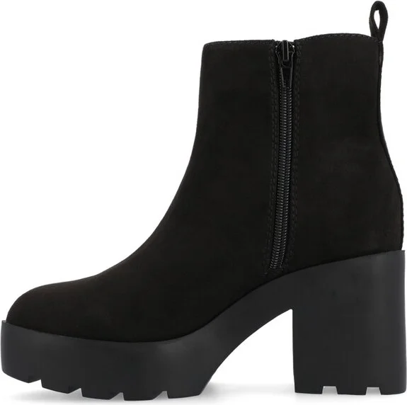 Journee Collection Women's Cassidy Booties Taupe - Image 4