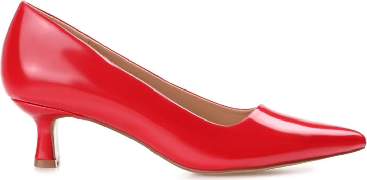 Journee Collection Women's Celica Kitten Heel Pumps - Image 7