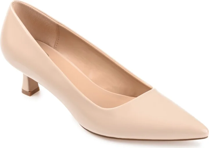 Journee Collection Women's Celica Kitten Heel Pumps