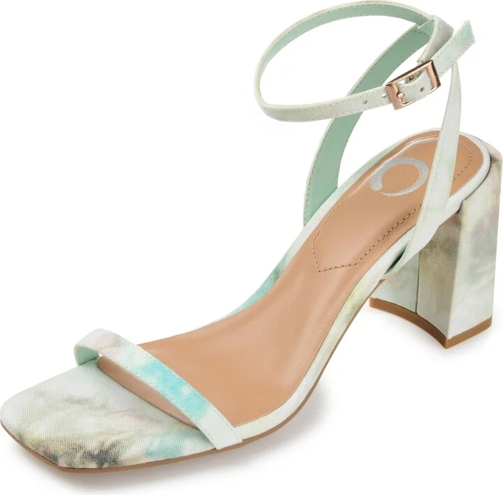 Journee Collection Womens Chasity Pump Green 7 M