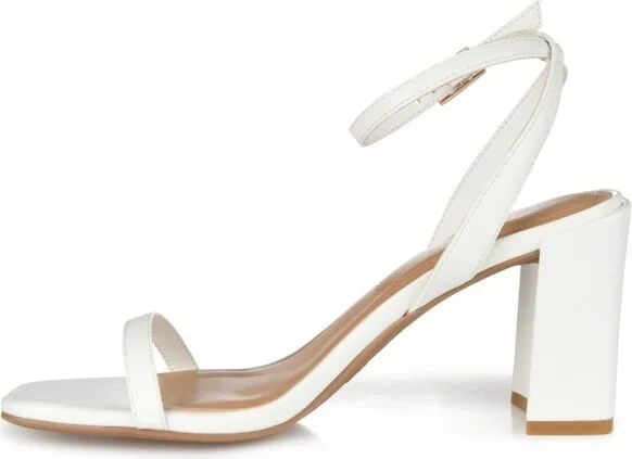 Journee Collection Women's Chasity Pump White - Image 2