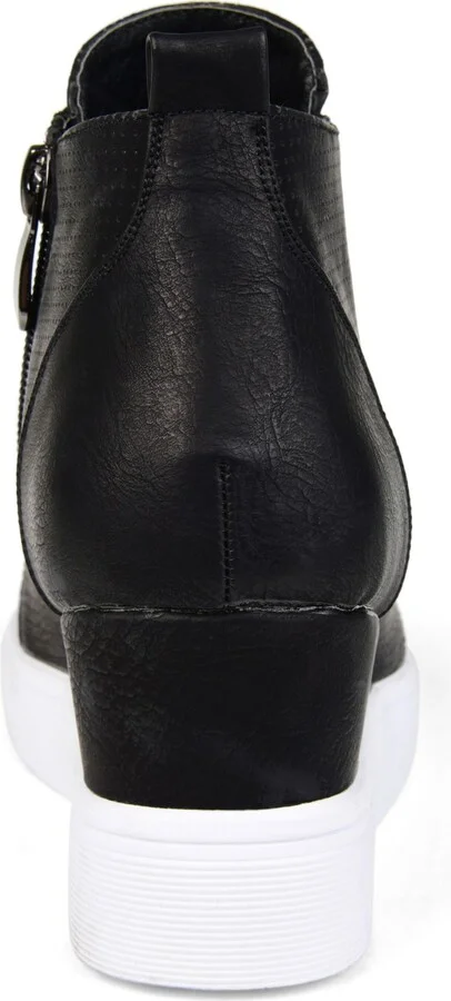 Journee Collection Women's Clara Wedge Sneakers - Image 11