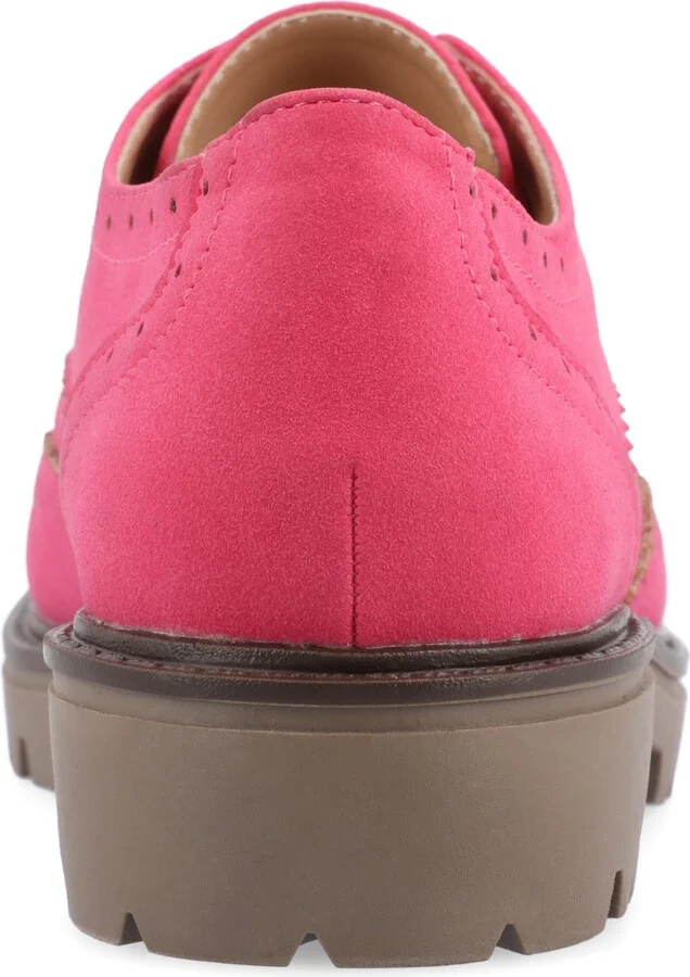 Journee Collection Women's Claudiya Oxford Lug Sole Loafers - Image 7