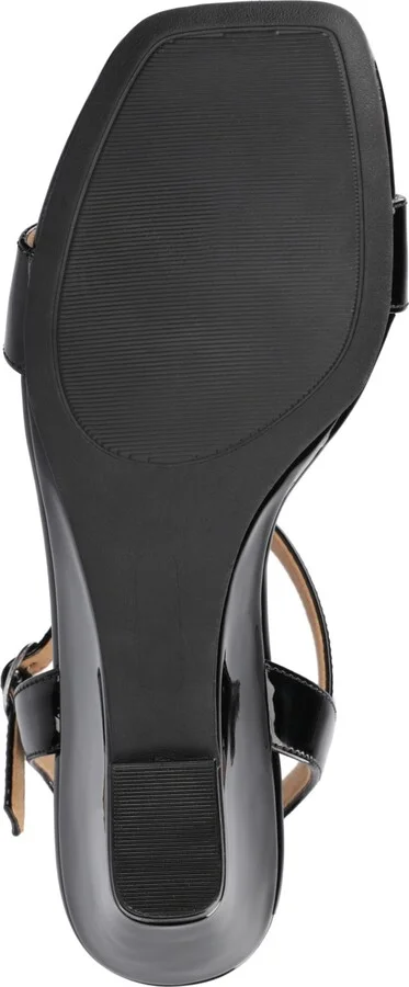 Journee Collection Women's Clayr Ankle Strap Wedge Sandals - Image 5
