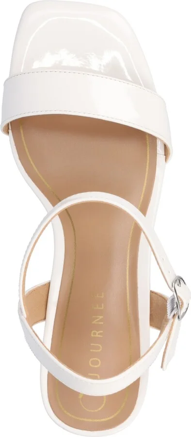 Journee Collection Women's Clayr Ankle Strap Wedge Sandals - Image 9