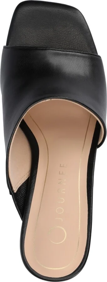 Journee Collection Women's Clementine D'Orsay Slip-On Wedge Sandals - Image 9