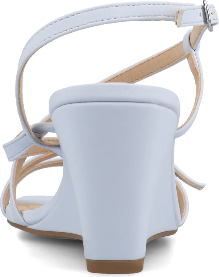 Journee Collection Women's Clinne Strappy Wedge Sandals - Image 3