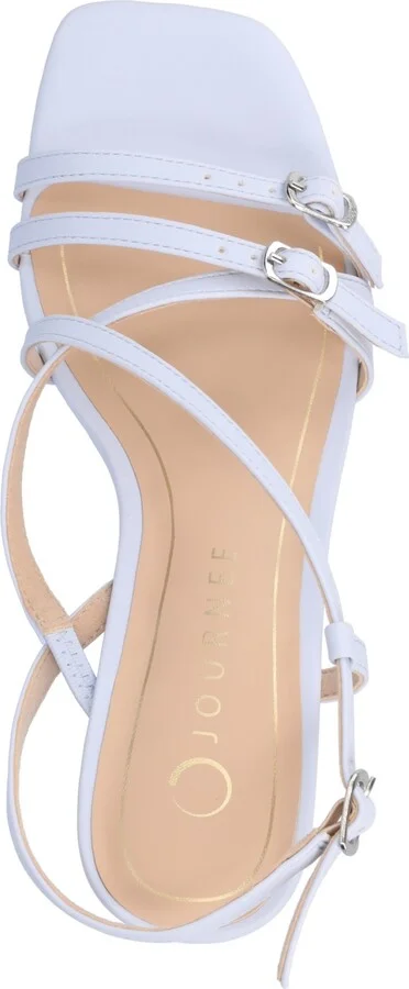 Journee Collection Women's Clinne Strappy Wedge Sandals - Image 4