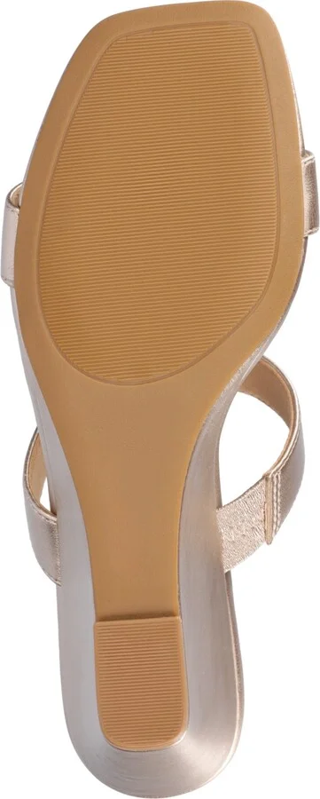 Journee Collection Women's Clodie T Strap Dress Wedge Sandals - Image 5