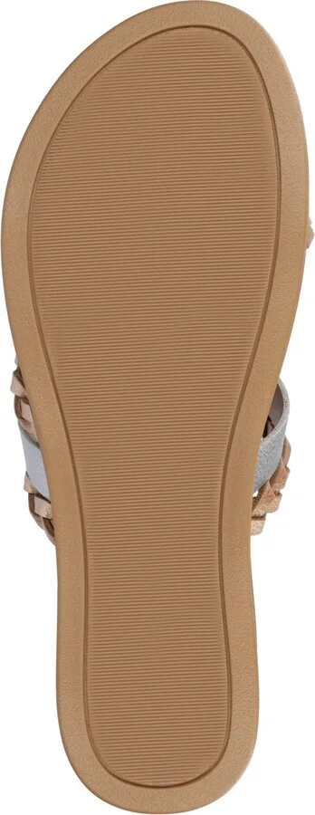 Journee Collection Women's Colette Braided Strappy Open Toe Flat Sandals - Image 5