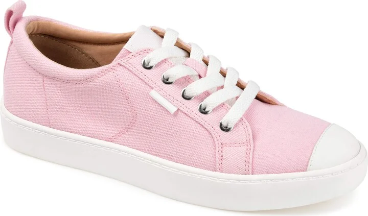 Journee Collection Womens Comfort Foam™ Meesh Sneakers Pink 9 M
