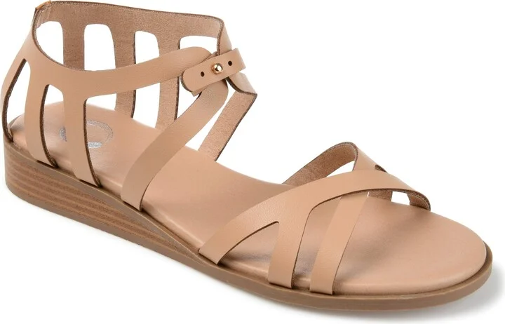 Journee Collection Womens Comfort Foam™ Monro Sandal Tan 8.5 M