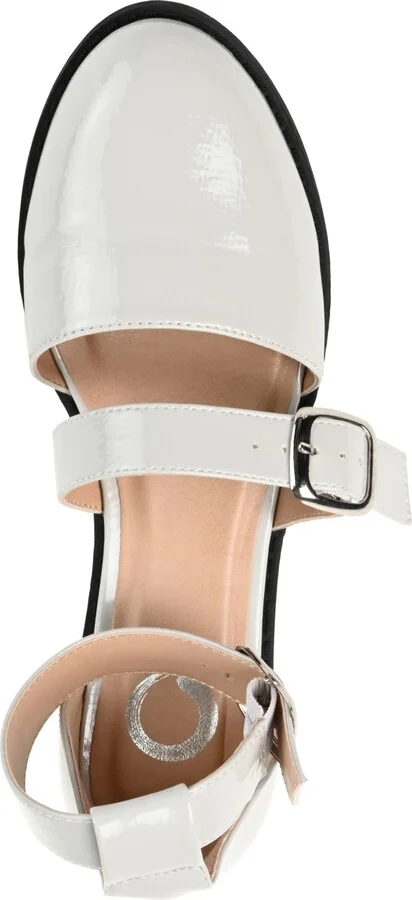 Journee Collection Women's Constance Double Buckle Flats - Image 4
