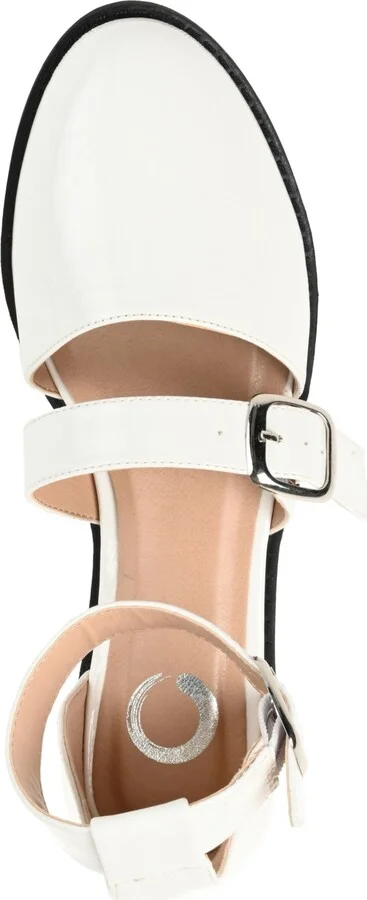 Journee Collection Women's Constance Double Buckle Flats - Image 8