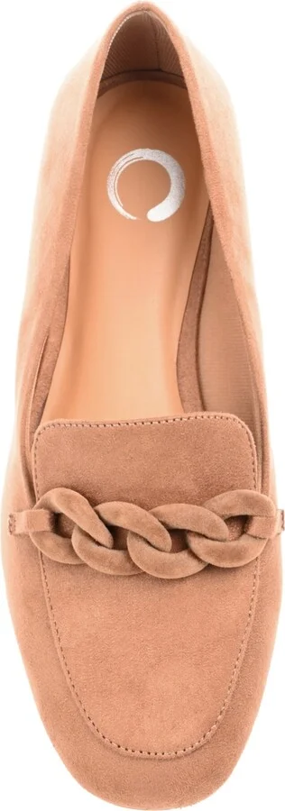 Journee Collection Women's Cordell Chain Detail Loafers - Image 9
