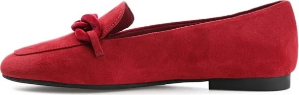 Journee Collection Women's Cordell Slip On Square Toe Loafer Flats Black - Image 2