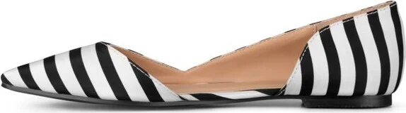 Journee Collection Women's Cortni Slip On Pointed Toe D'Orsay Flats Blue - Image 6