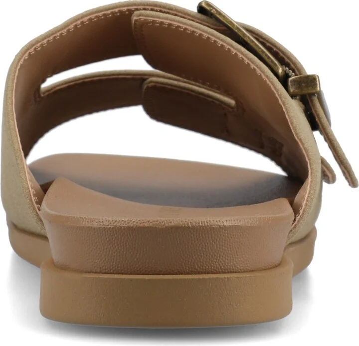 Journee Collection Women's Cosette Double Strap Flat Sandals - Image 3