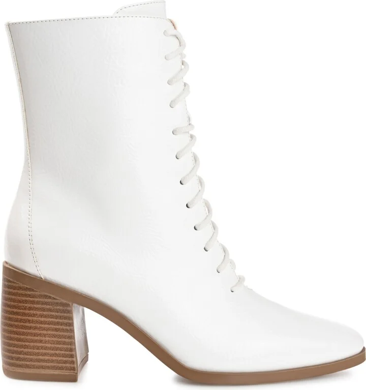 Journee Collection Women's Covva Lace-Up Booties - Image 7