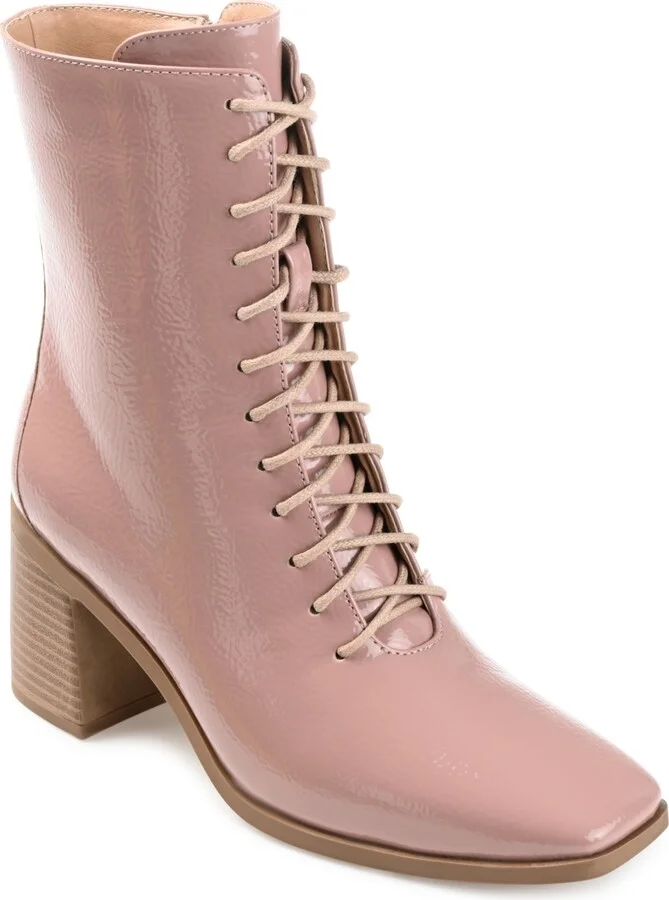 Journee Collection Women's Covva Lace-Up Booties