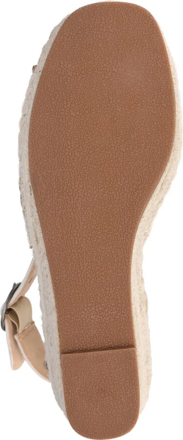 Journee Collection Women's Crisie Peep Toe Espadrille Wedge Sandals - Image 10