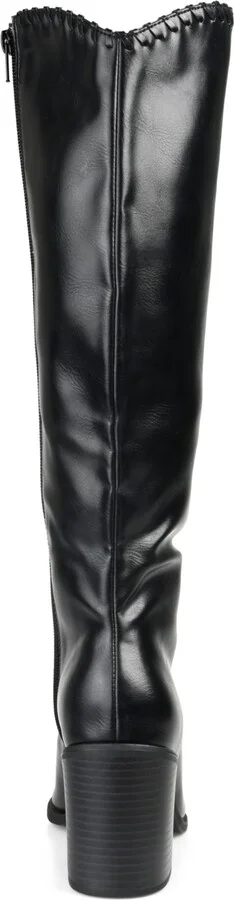 Journee Collection Women's Daria Extra Wide Calf Western Boots - Image 3