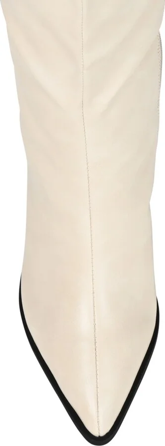 Journee Collection Women's Daria Wide Calf Cowboy Knee High Boots - Image 8