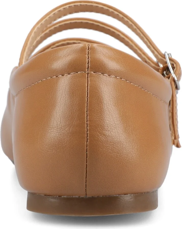 Journee Collection Women's Darlin Multi Strap Mary Jane Square Toe Flats - Image 3
