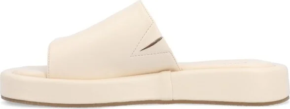 Journee Collection Women's Denrie Slide Flatform Sandals Tan - Image 3