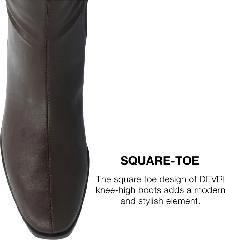 Journee Collection Women's Devri Knee High Boots - Image 6