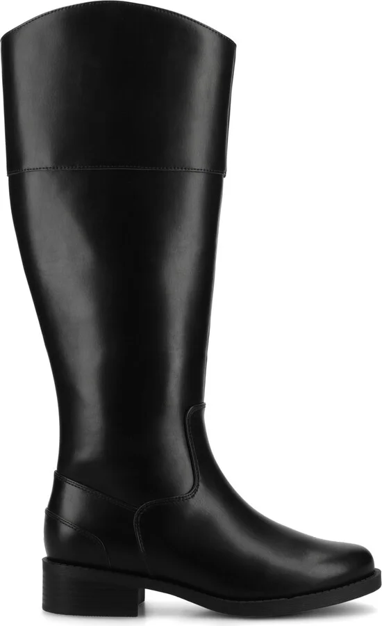 Journee Collection Women's Dressage Round Toe Riding Boots - Image 7